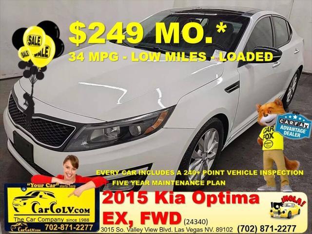 used 2015 Kia Optima car, priced at $11,995