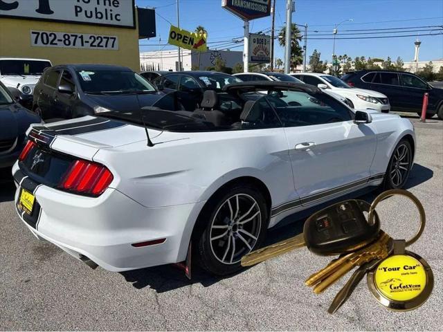 used 2015 Ford Mustang car, priced at $13,495