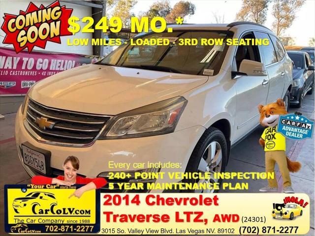 used 2014 Chevrolet Traverse car, priced at $11,995