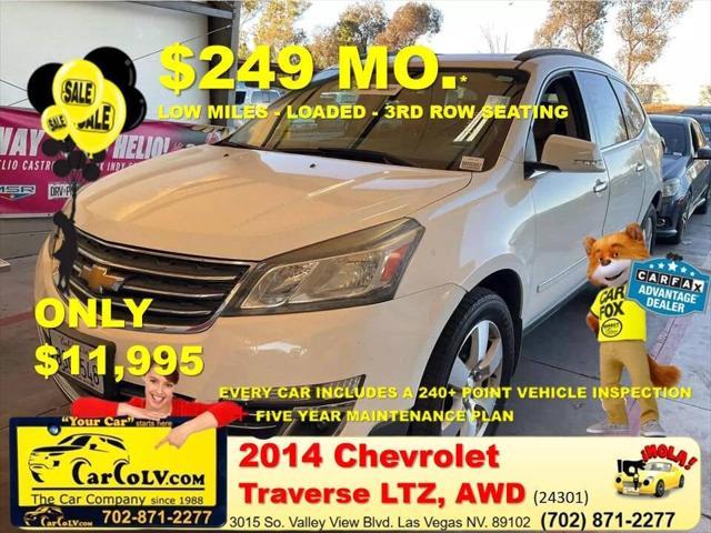 used 2014 Chevrolet Traverse car, priced at $11,995