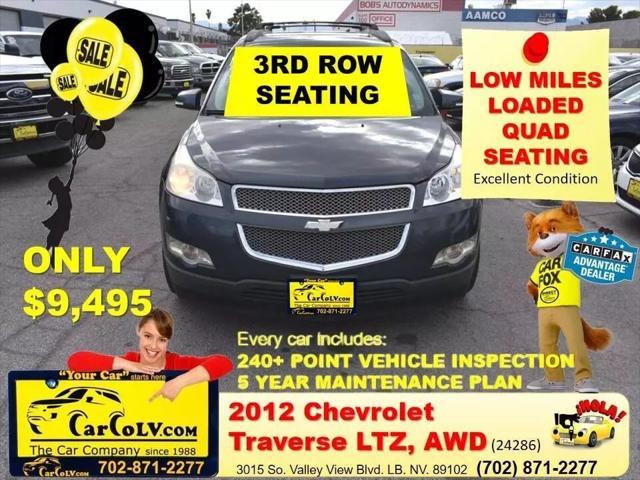 used 2012 Chevrolet Traverse car, priced at $9,495