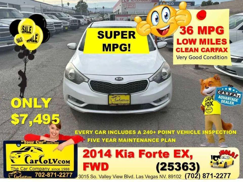 used 2014 Kia Forte car, priced at $7,495