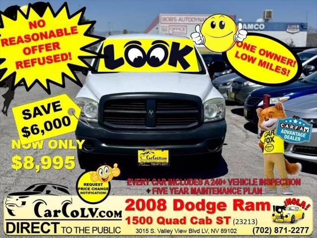 used 2008 Dodge Ram 1500 car, priced at $8,995