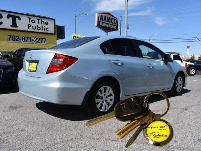 used 2012 Honda Civic car, priced at $8,495