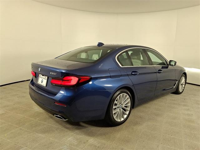 used 2022 BMW 530 car, priced at $39,330