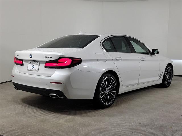 used 2023 BMW 530 car, priced at $54,475