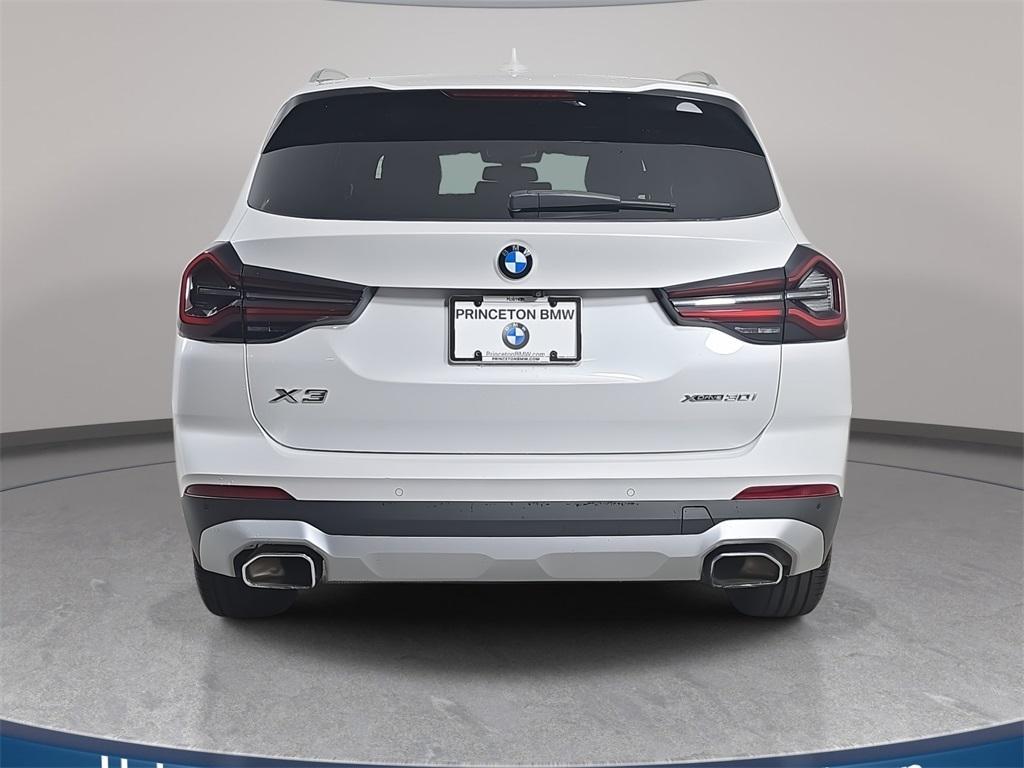 used 2022 BMW X3 car, priced at $35,980