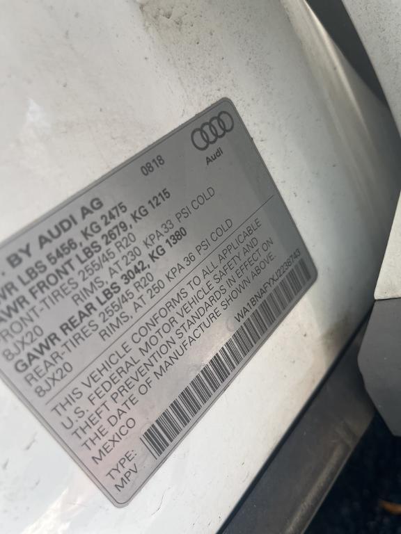 used 2018 Audi Q5 car, priced at $19,110