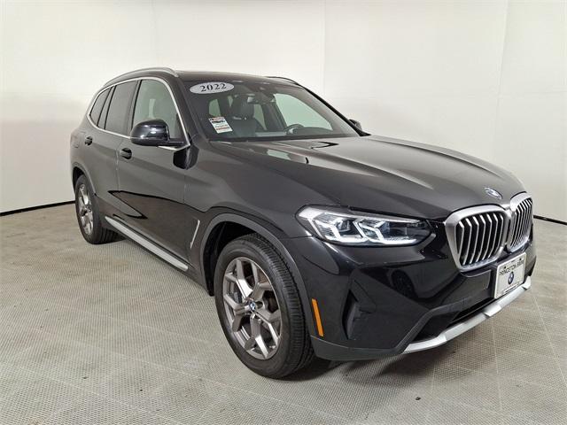 used 2022 BMW X3 car, priced at $34,980