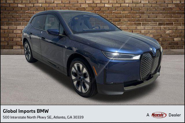 new 2025 BMW iX car, priced at $93,575