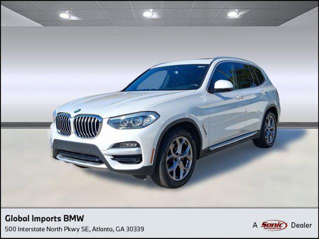 used 2021 BMW X3 car, priced at $31,097