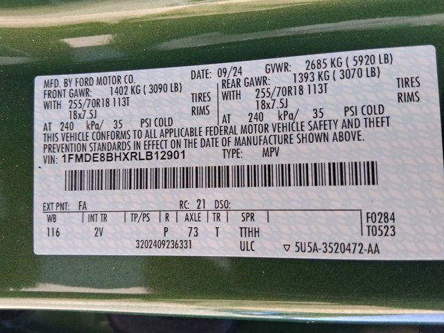 used 2024 Ford Bronco car, priced at $44,097