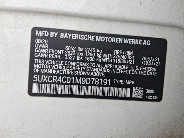 used 2021 BMW X5 car, priced at $35,997
