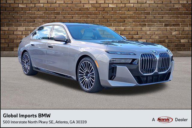 new 2025 BMW 740 car, priced at $110,435
