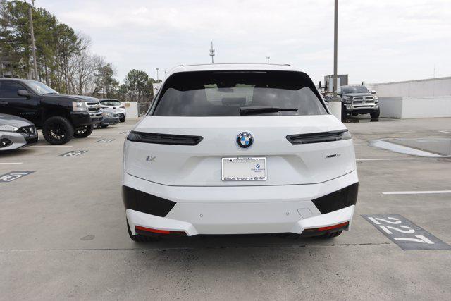 new 2025 BMW iX car, priced at $95,825