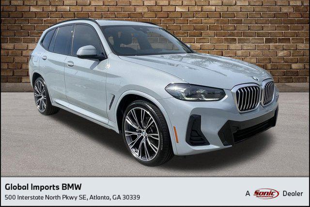 used 2022 BMW X3 car, priced at $26,596