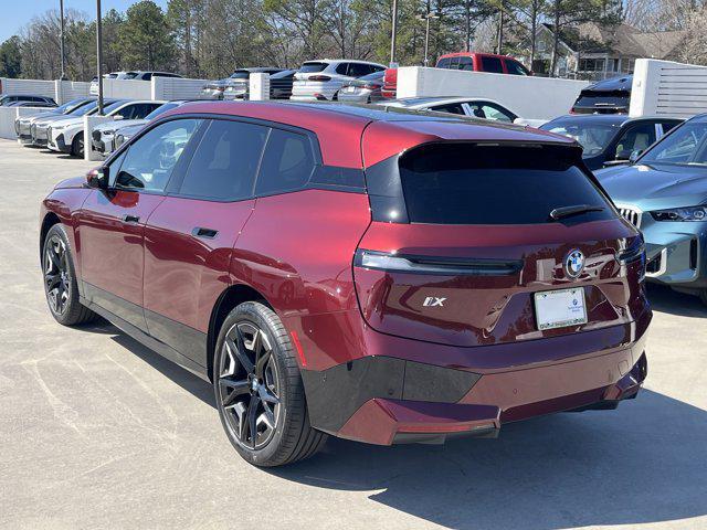 new 2025 BMW iX car, priced at $99,925