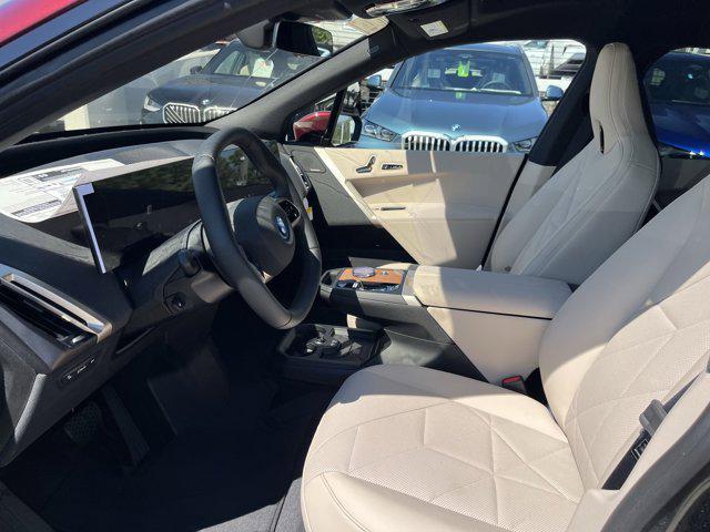 new 2025 BMW iX car, priced at $99,925