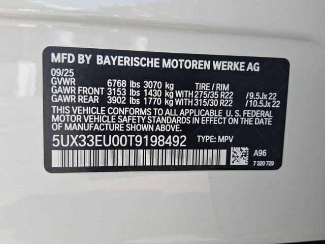 new 2026 BMW X5 car, priced at $101,725