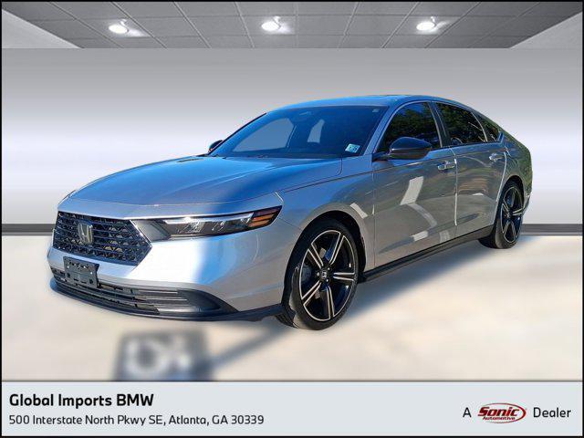 used 2023 Honda Accord Hybrid car, priced at $25,485
