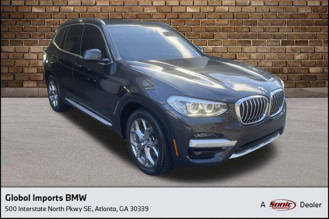 used 2021 BMW X3 car, priced at $29,596