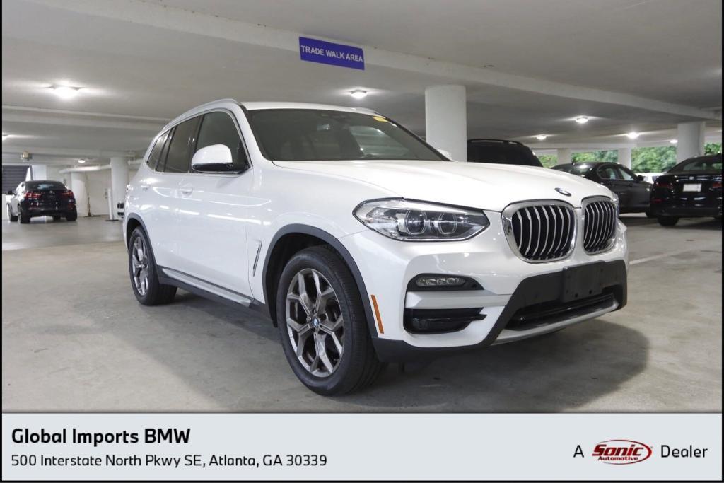 used 2021 BMW X3 car, priced at $33,097