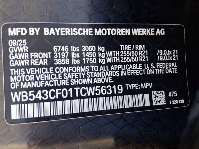 new 2026 BMW iX car, priced at $81,575