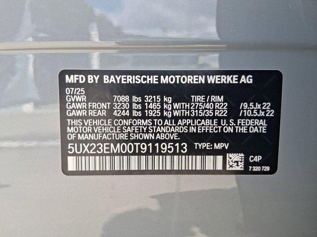new 2026 BMW X7 car, priced at $100,485