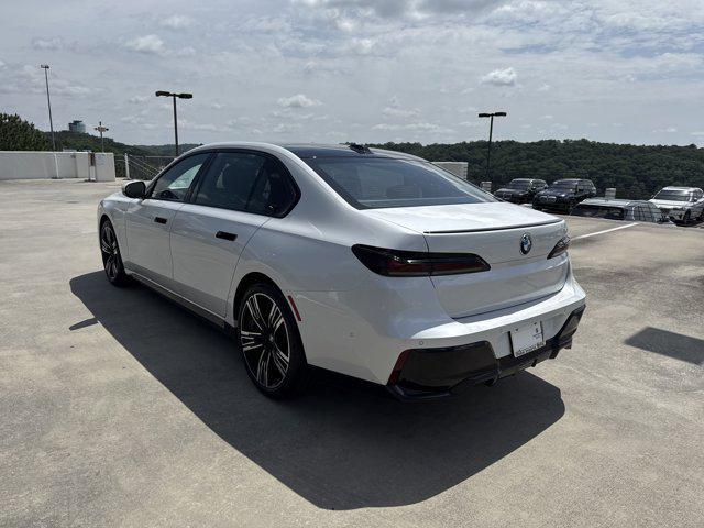 new 2025 BMW 740 car, priced at $102,125