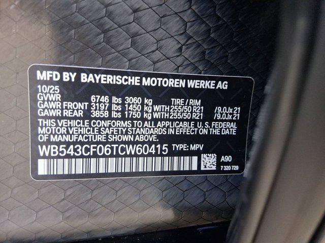 new 2026 BMW iX car, priced at $83,175