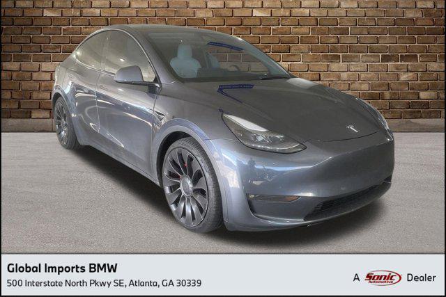 used 2022 Tesla Model Y car, priced at $33,097