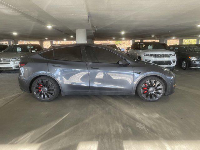 used 2022 Tesla Model Y car, priced at $33,097