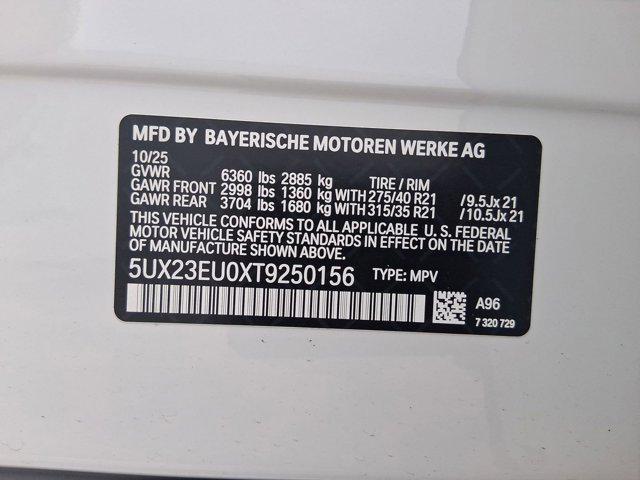 new 2026 BMW X5 car, priced at $81,175