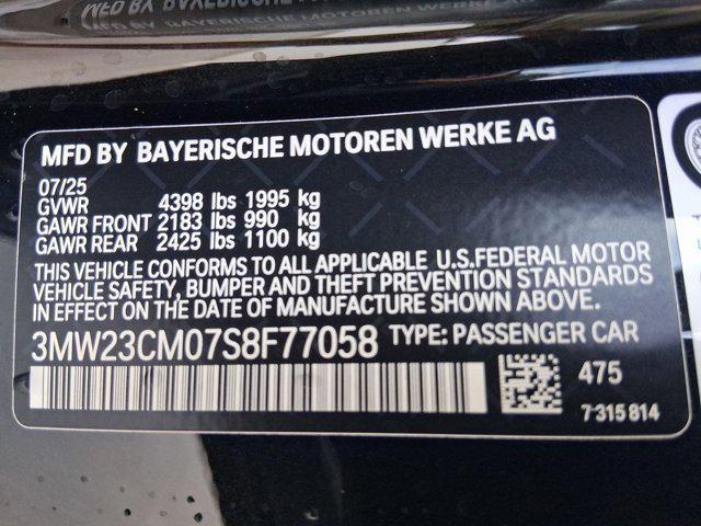 new 2025 BMW 230 car, priced at $48,045