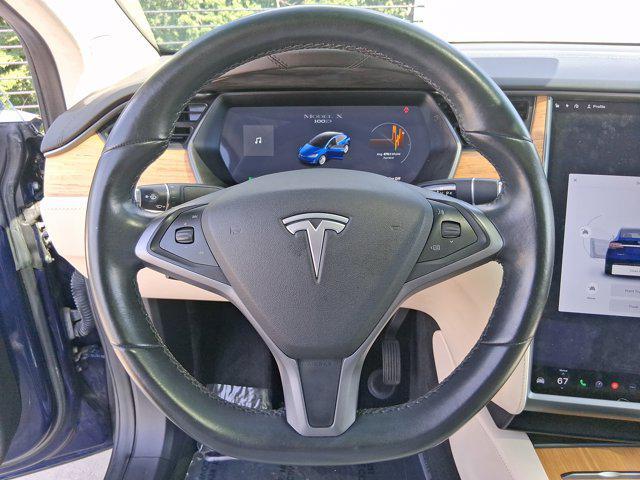 used 2018 Tesla Model X car, priced at $27,596
