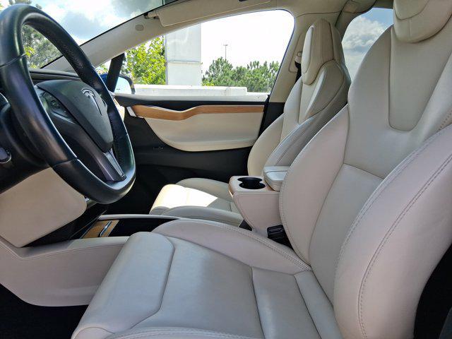 used 2018 Tesla Model X car, priced at $27,596