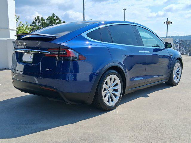 used 2018 Tesla Model X car, priced at $27,596