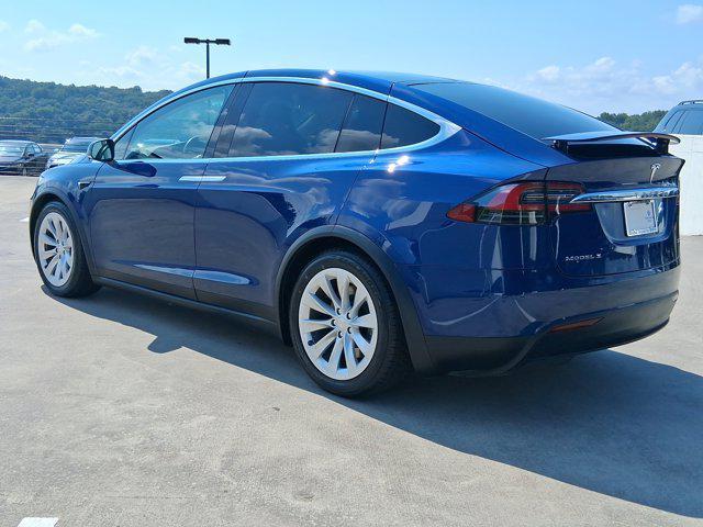 used 2018 Tesla Model X car, priced at $27,596