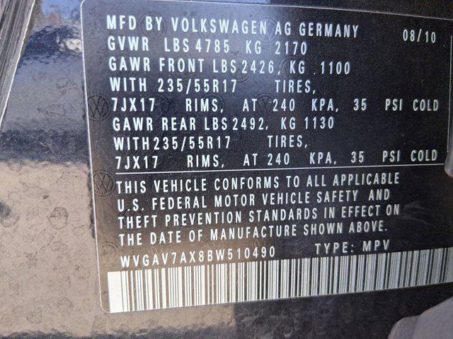 used 2011 Volkswagen Tiguan car, priced at $6,097