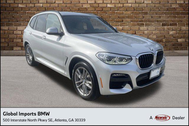 used 2021 BMW X3 car, priced at $34,996