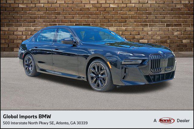 new 2025 BMW 740 car, priced at $102,635