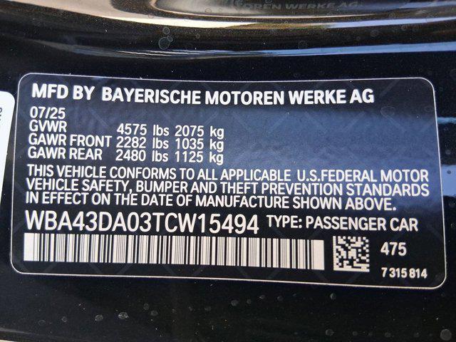 new 2026 BMW 430 car, priced at $61,370