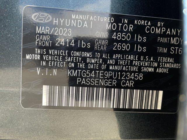used 2023 Genesis G70 car, priced at $36,097
