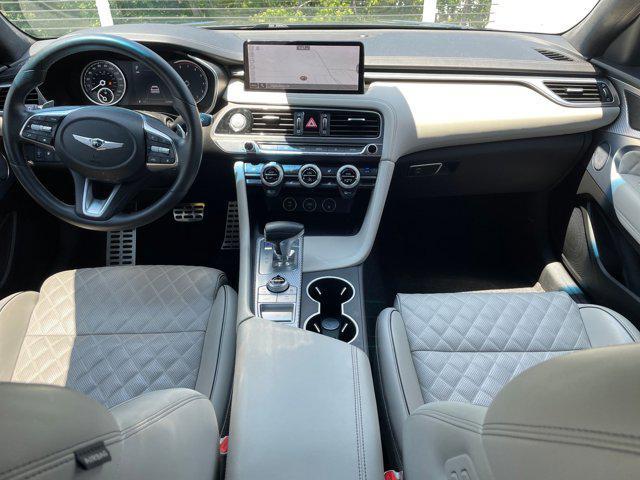 used 2023 Genesis G70 car, priced at $36,097