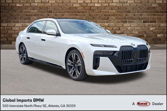 new 2025 BMW 740 car, priced at $102,585