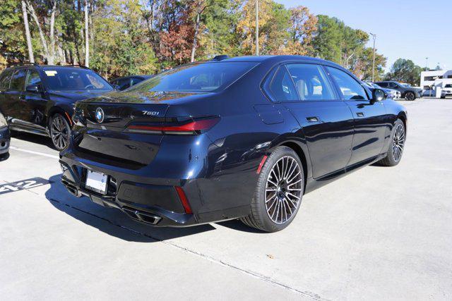 new 2025 BMW 760 car, priced at $132,925