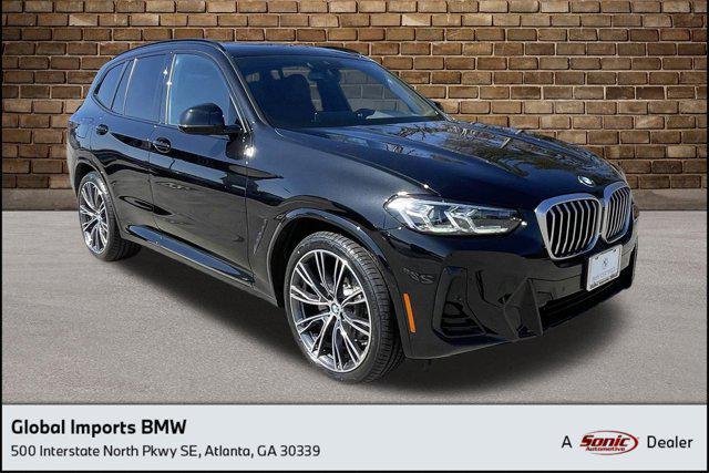 used 2022 BMW X3 car, priced at $34,996