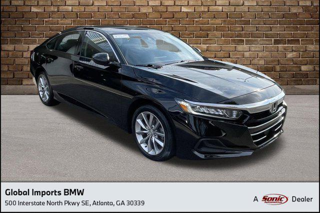 used 2021 Honda Accord car, priced at $20,097