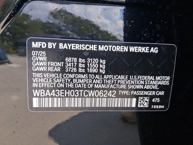 new 2026 BMW 750e car, priced at $119,880