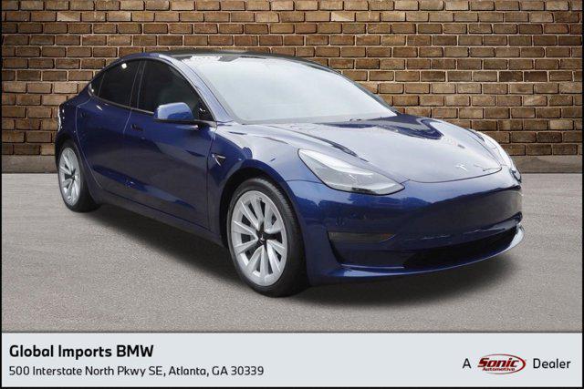 used 2021 Tesla Model 3 car, priced at $28,996